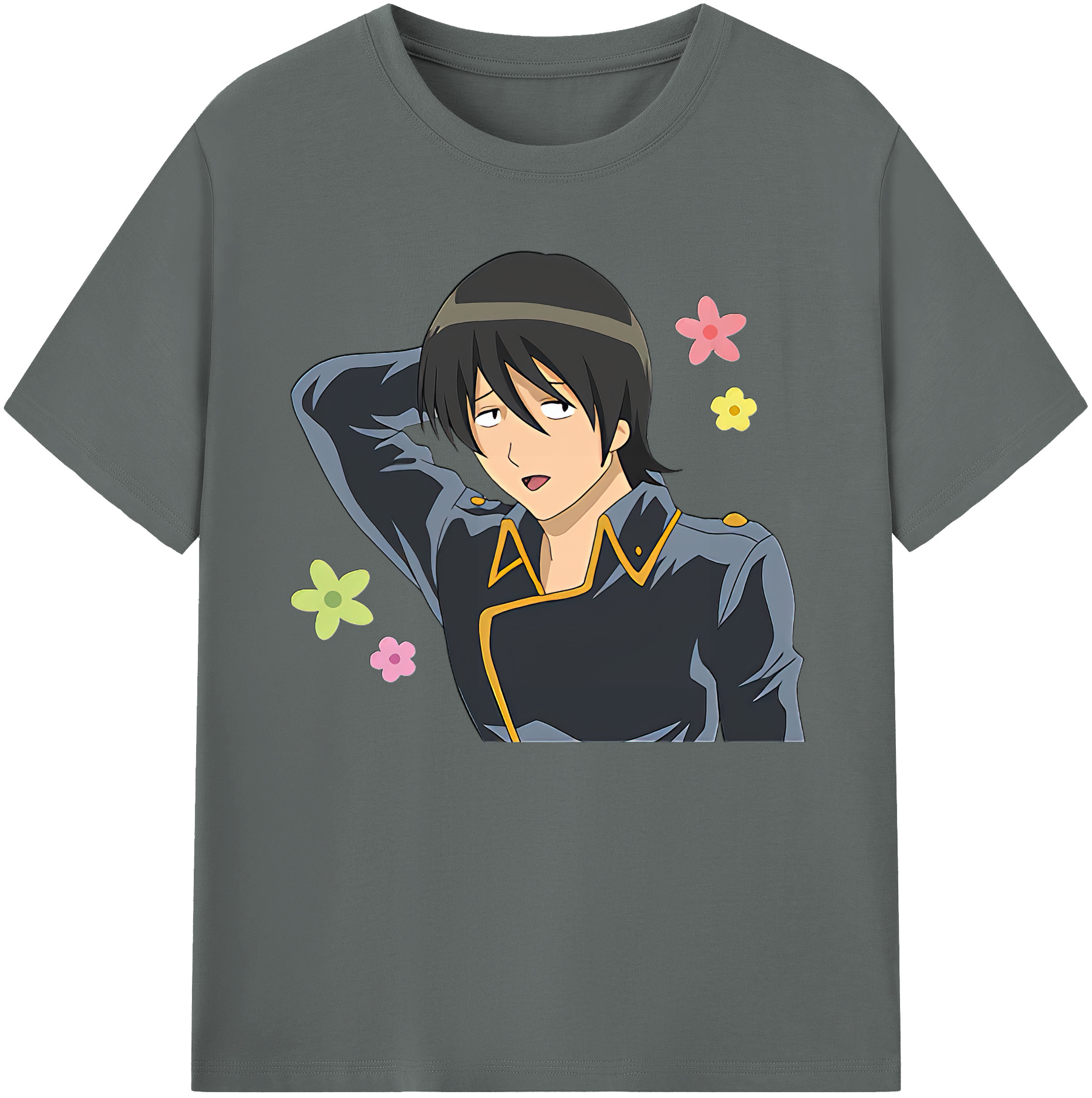 （画像用） ぎんたま 坂田銀時（さかたぎんとき） 神楽 志村新八（しむら しんぱち） GINTAMA Sakata Gintoki Kagura Shimura Shinpachi 綿100％ メンズ半袖Tシャツ｜肌触りやわらか＆通気性